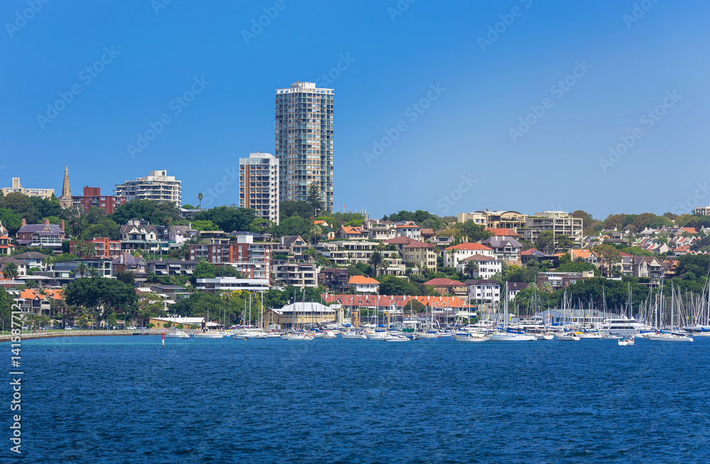 Sydney Harbor Cityscape