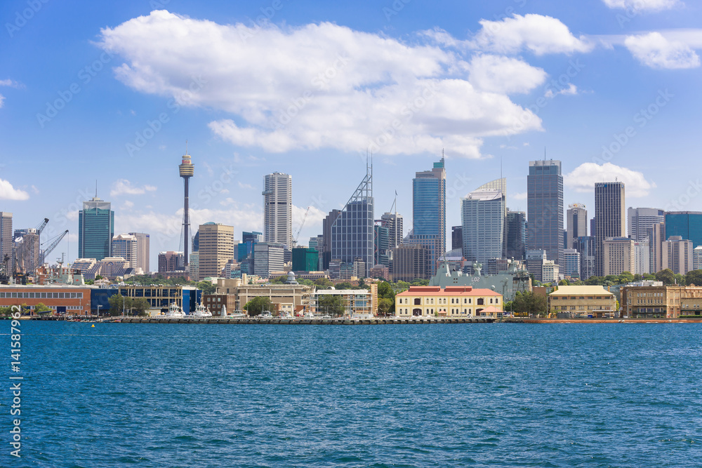 Sydney Harbor Cityscape