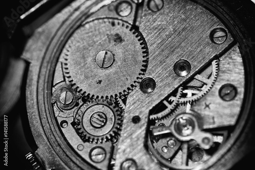 The process of repair of mechanical watches