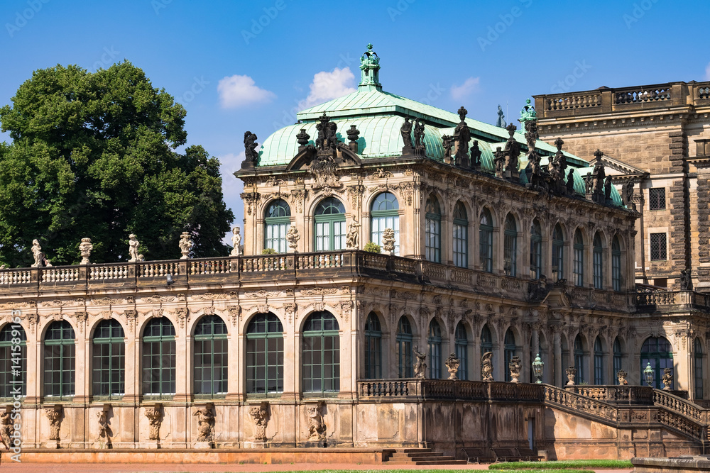 Im Zwinger in Dresden