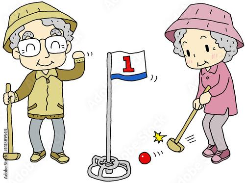 グランドゴルフ　シニア