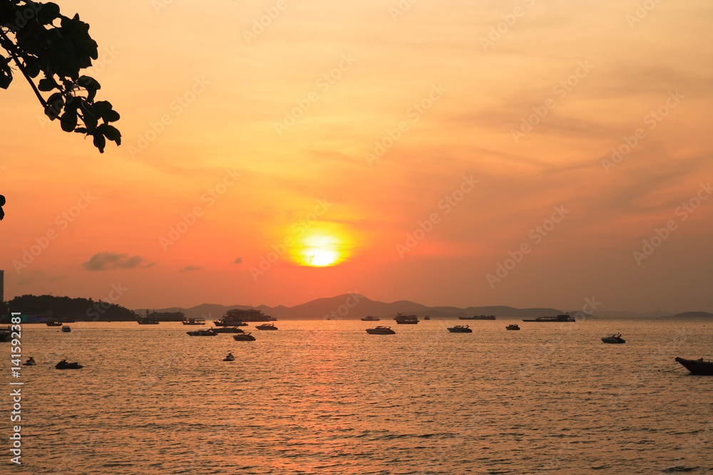 Sunset At Sea Sunset At Sea