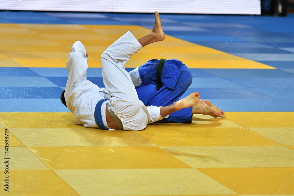 Boys compete in Judo Boys compete in Judo