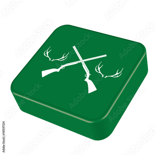 Hunting club logo icon