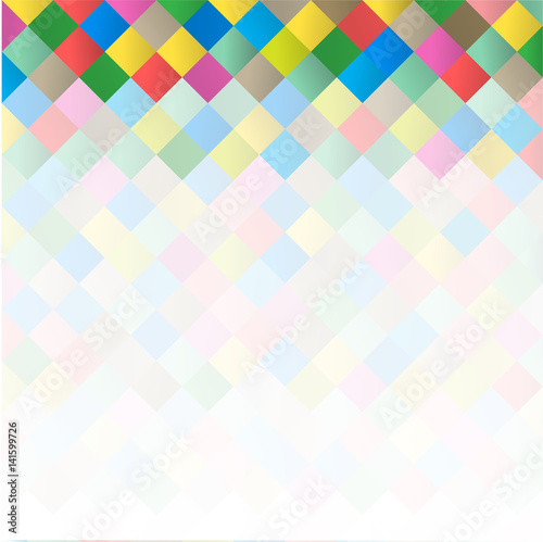 Colorful geometric abstract background vector 