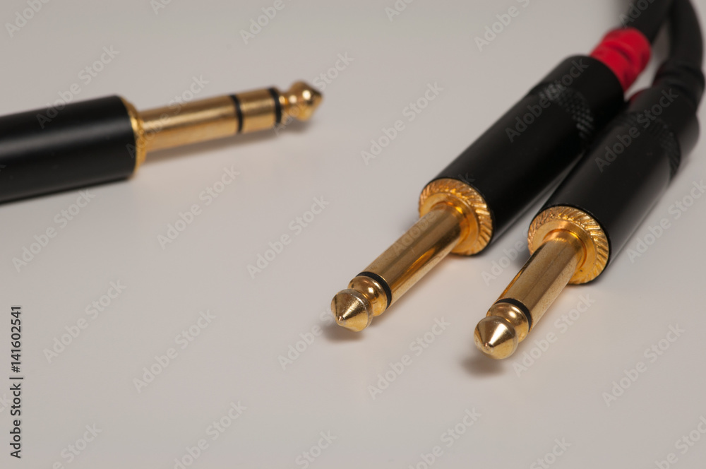 Audiokabel Klinke Mono-Stereo 6,3 mm Audiokabel Klinke Mono-Stereo 6,3 mm
