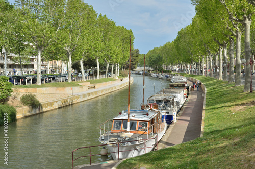 Canal de la Robin in Narbonne