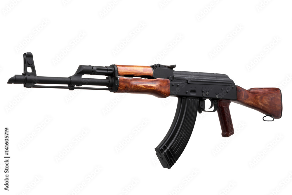 Gun isolated on white background Gun isolated on white background