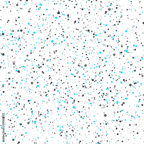 Illustration of Colorful Vector Confetti Effect. Glittering Confetti Particle Background. Birthday Card Template