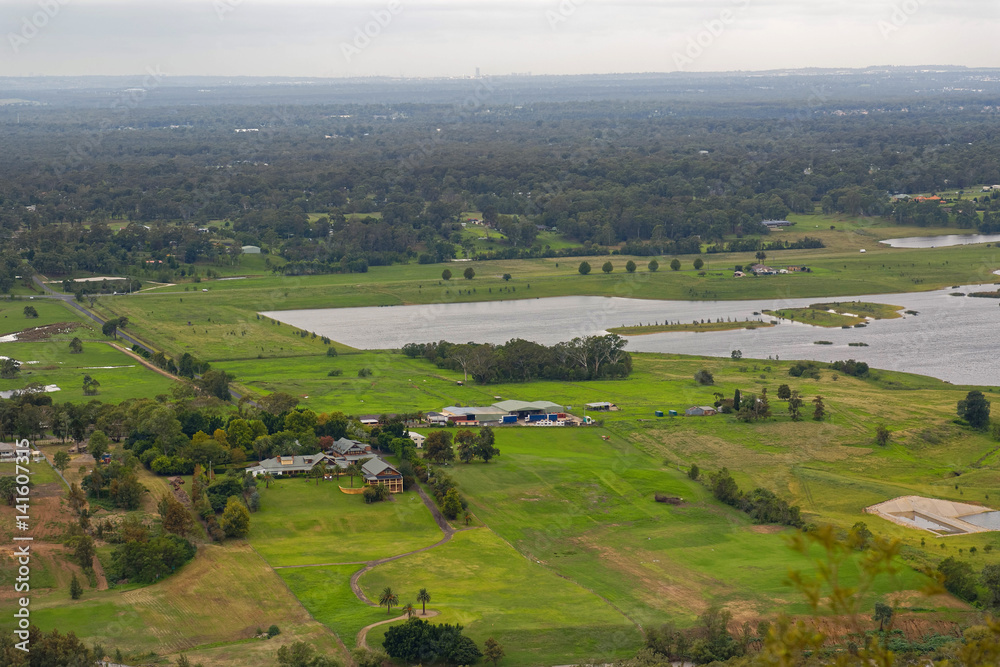 Hawkesbury River in Western Sydney, Australia