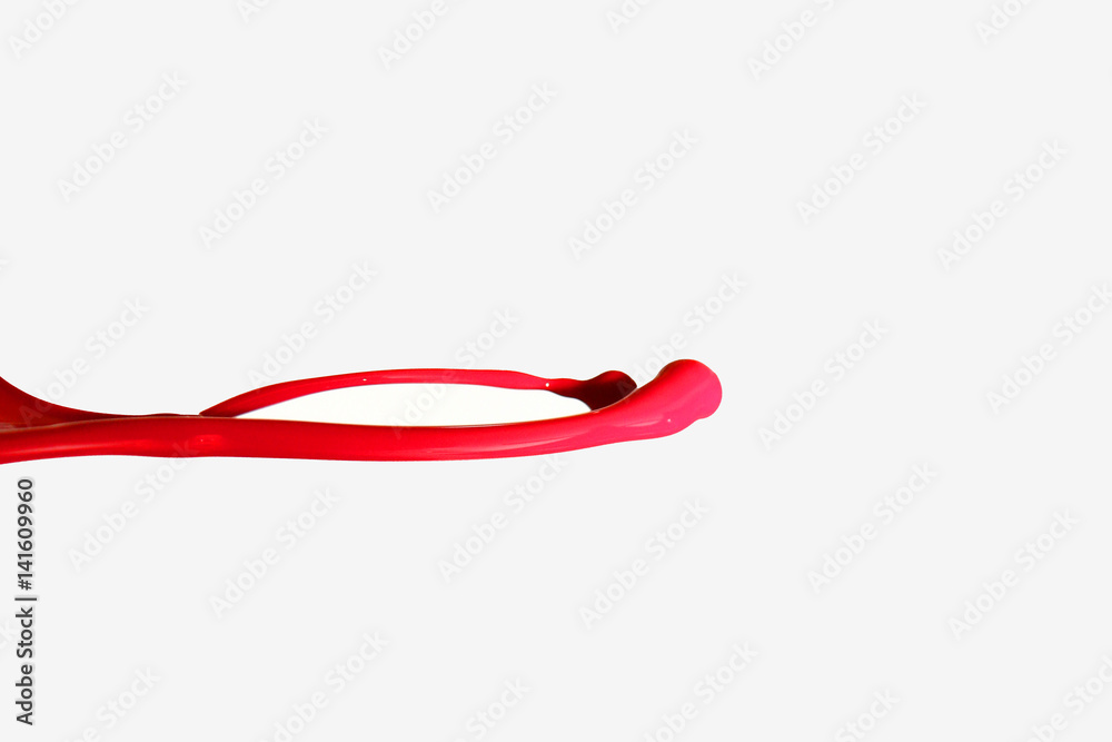 Blue and Red / Paint is any liquid, liquefiable, or mastic composition that, after application to a substrate in a thin layer, converts to a solid film Blue and Red / Paint is any liquid, liquefiable, or mastic composition that, after application to a substrate in a thin layer, converts to a solid film