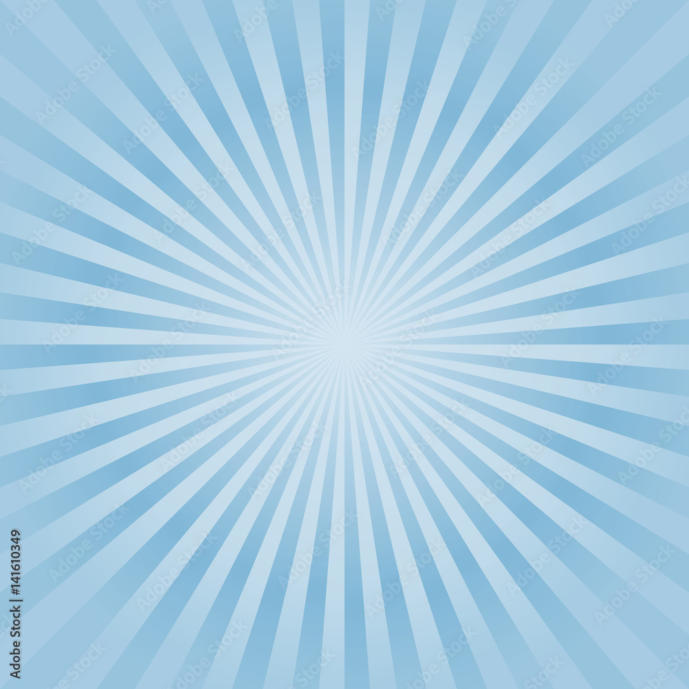 Abstract background. Soft Light Blue rays background. Vector Abstract background. Soft Light Blue rays background. Vector