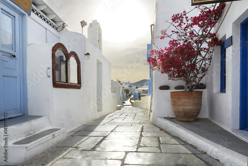 Fototapeta Naklejka Na Ścianę i Meble -  oia city in Santorini