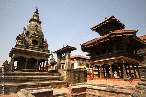  Temples at Durbar Square  Bhaktapur  Nepal
