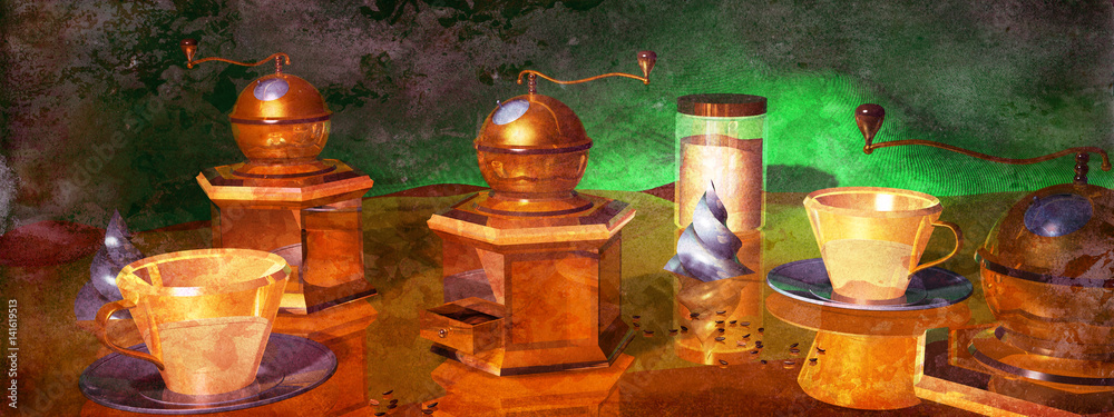 Obraz premium abstract panorama