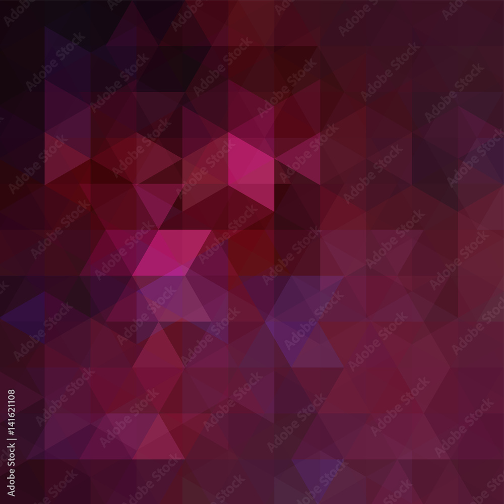 Obraz premium Abstract geometric style purple background. Business background Vector illustration