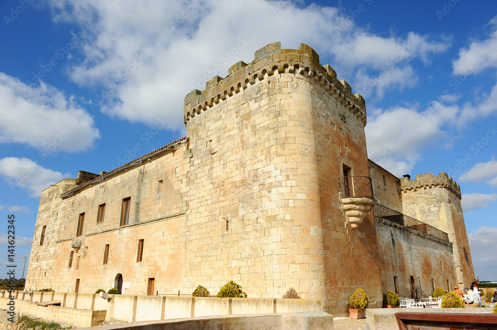 Castillo del Buen Amor en Topas, provincia de Salamanca, España