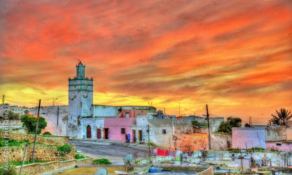 Cityscape of Safi, a city in western Morocco on the Atlantic Ocean Cityscape of Safi, a city in western Morocco on the Atlantic Ocean