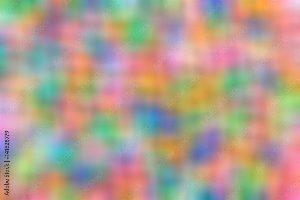 Blurred Abstract background multicolored