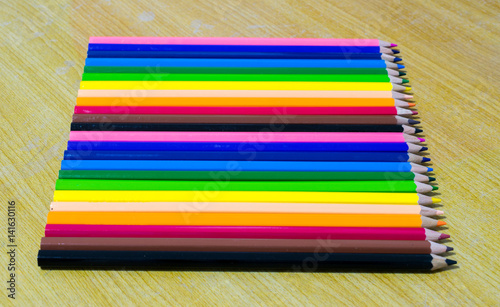 Color pencil draw art school educaation photo