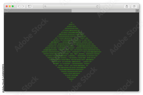 PC Browser - Hacker - Firewall - Puzzle