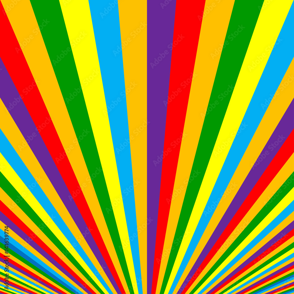 Abstract colorful striped background.