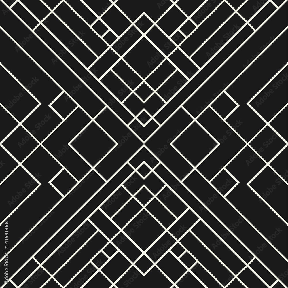 Grid black background - seamless pattern. Grid black background - seamless pattern.