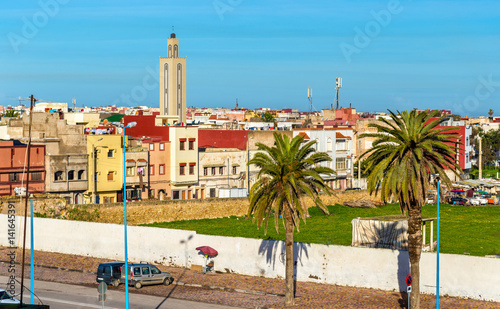 Cityscape of El Jadida town in Morocco