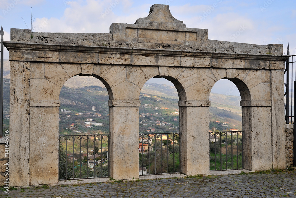 Archi presso la Cattedrale di Santa Maria - Anagni - Frosinone - Lazio - Italia