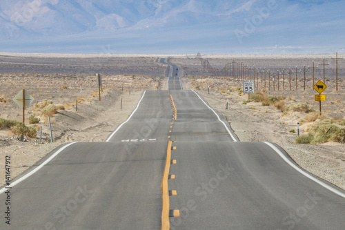 Death Valley road, California