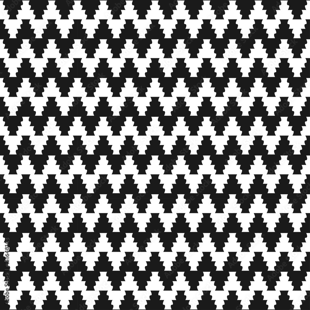 Zigzag cloth pattern - seamless.
