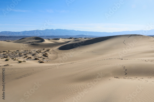 Fototapeta Naklejka Na Ścianę i Meble -  Mesquite Flat Sand Dunes, Death Valley, California
