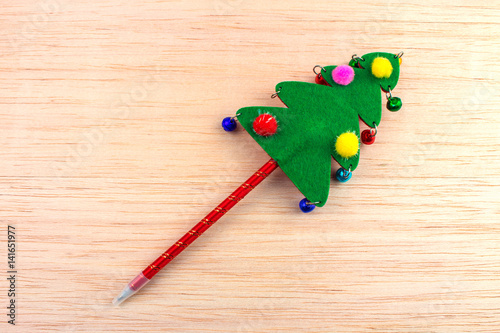lápiz navideño