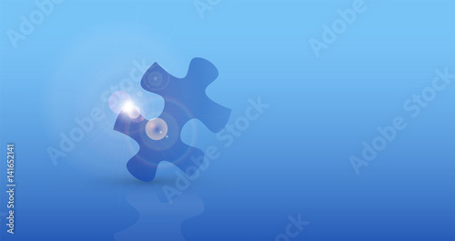 tassello, puzzle, elemento, pezzo, controluce