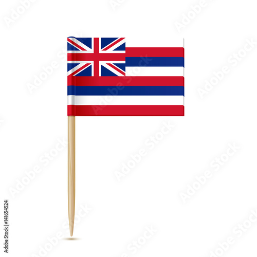 Hawaii flag toothpick