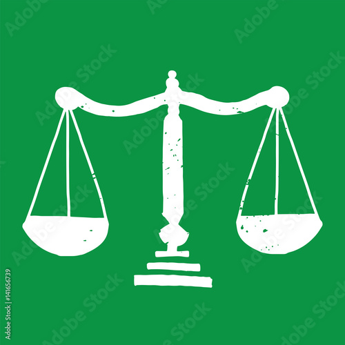 Weight Scales Illustration