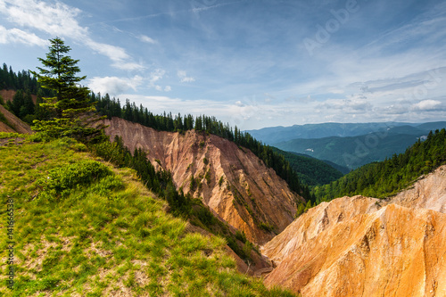 Groapa Ruginoasa Reserve, Bihor Mountain in Romania photo