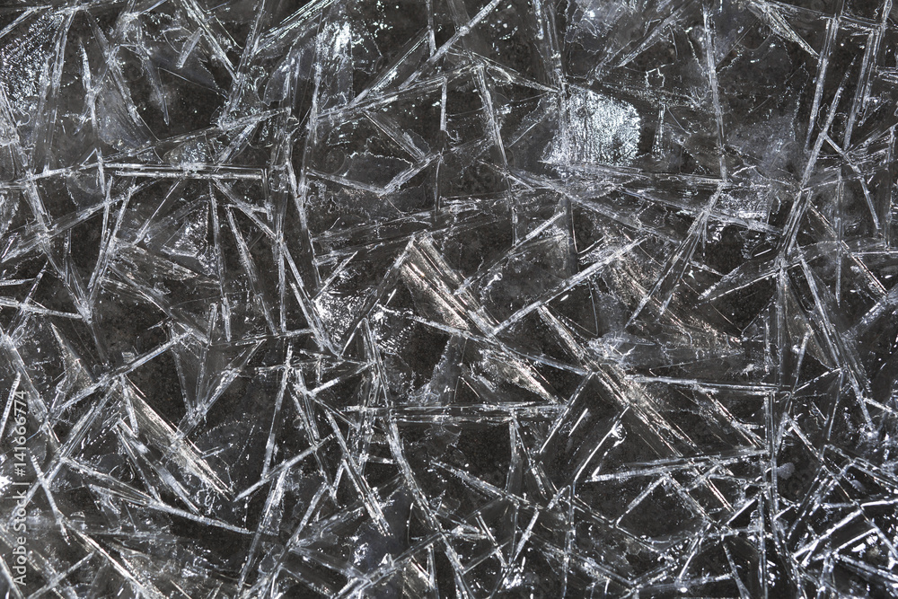 Background of fragments of ice Background of fragments of ice
