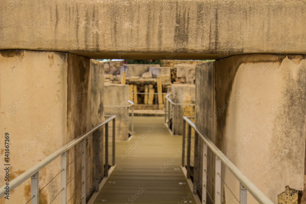 Obraz premium Ancient Ruins in Malta