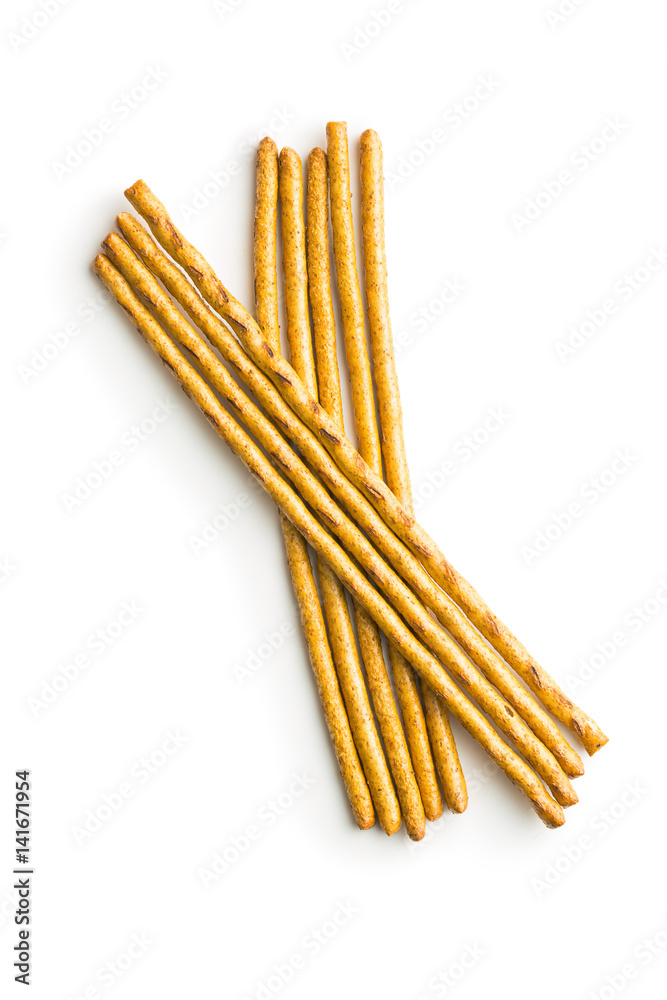 Salty pretzel sticks. Salty pretzel sticks.
