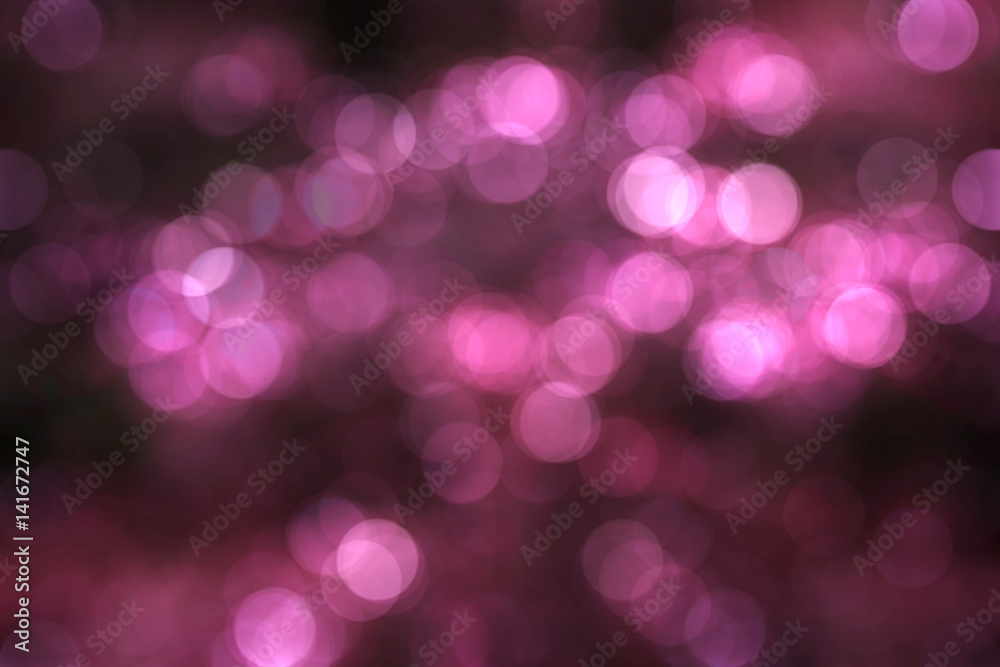 Bokeh light of ilumination night background in pink concept. Bokeh light of ilumination night background in pink concept.