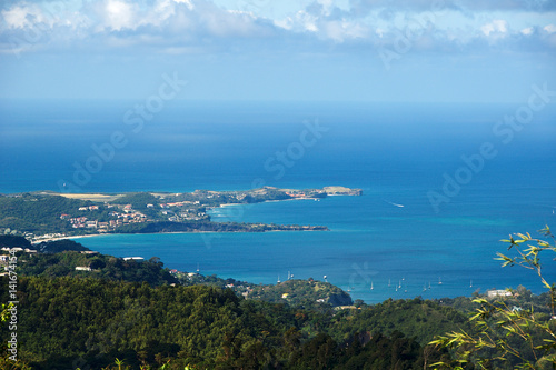 Caribbean sea - Grenada island - Saint George's - Grand Anse and Devils bay © claudio968
