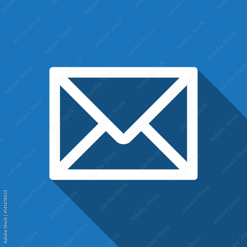 email icon stock vector illustration flat design email icon stock vector illustration flat design