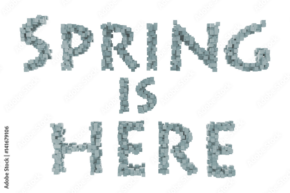 Spring. Spring theme quilling letter from quilling fonts collection. Hello spring. Spring. Spring theme quilling letter from quilling fonts collection. Hello spring.