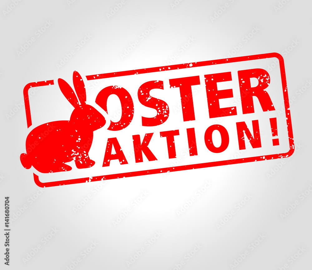 oster aktion stempel Stock Vector Adobe Stock