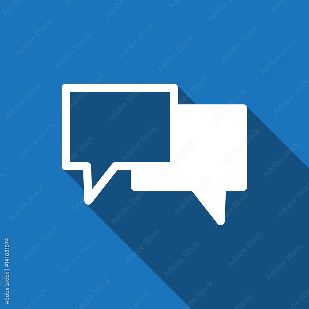 Speech Bubbles Icon. Chat pictogram icon stock vector illustration Speech Bubbles Icon. Chat pictogram icon stock vector illustration