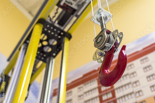 Obraz na plátne crane hook