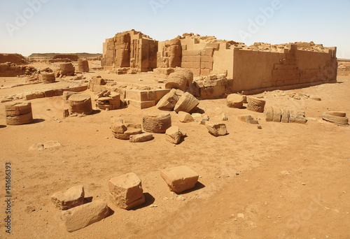 Musawwarat es-Sufra - Meroitic temple complex in modern Sudan. 