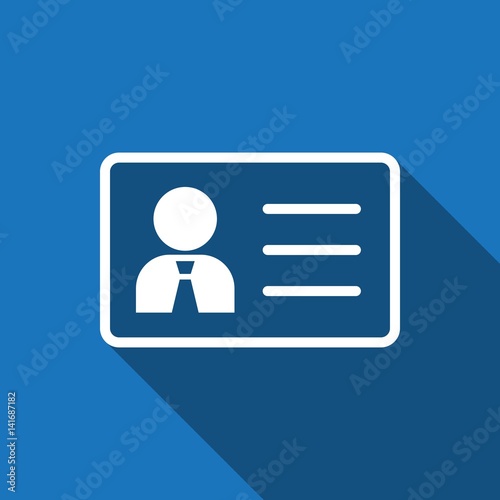 id icon stock vector illustration flat design