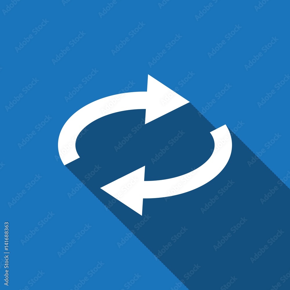 arrow icon stock vector illustration flat design